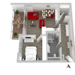 Wohlfuehloase In Der Hafenresidenz Mit Balkon Und Wellness Apartamento