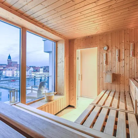 Wohlfuehloase In Der Hafenresidenz Mit Balkon Und Wellness Διαμέρισμα