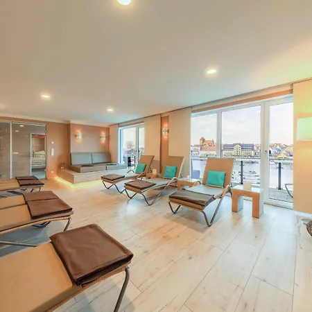 Apartament Wohlfuehloase In Der Hafenresidenz Mit Balkon Und Wellness